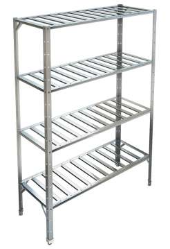 Стеллаж решетчатый 4 полки 1200х500х1800 